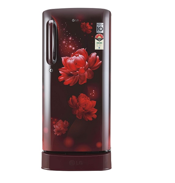 India Desire : Buy LG 190 L 4 Star Inverter Direct-Cool Single Door Refrigerator (GL-D201ASCY) At Rs 14040 From Amazon [Regular Price R 16999]